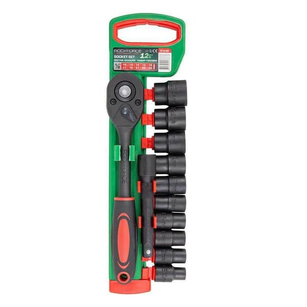 ROCKFORCE AVAINSARJA 12 kpl. 1/2\" 10-24mm