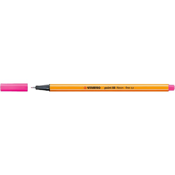 Stabilo Fineliner point88 neon pink p10 - 88/056