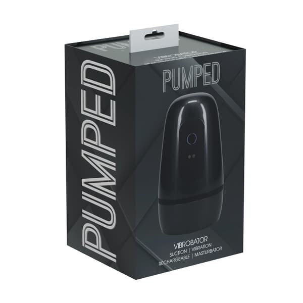 Pulsar Vibrobator Intim Pump Gun Metal - Sug- och Vibrationssystem