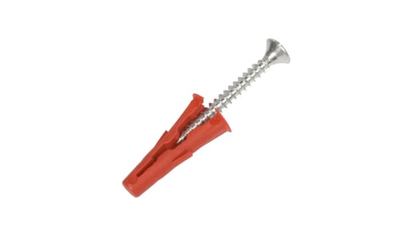 Universalplugg UNO 6x28 med konisk insats 4,5x35 100st RAWLPLUG