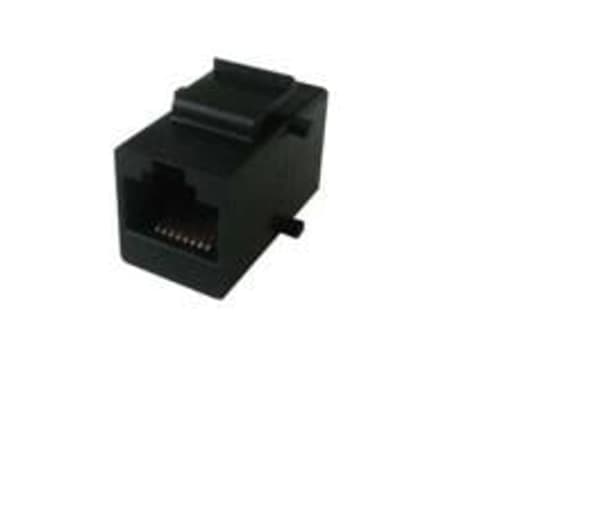 MicroConnect Keystone modul CAT6, UTP In-Line Coupler, Slim Style RJ45 - RJ45