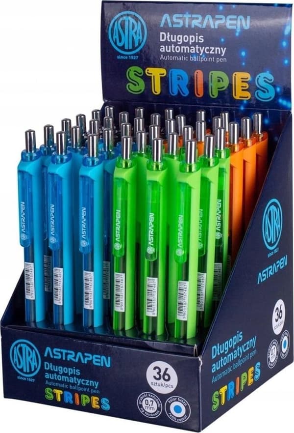 Lang Automatisk Pen Striber (36 stk) ASTRA