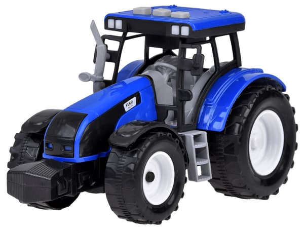 Blå traktor til lille landmand + lys lyde ZA5224