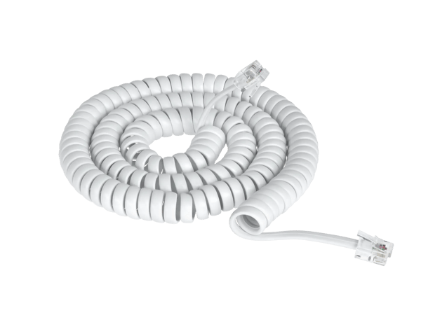 Telefonanslutningar 7 fot vit