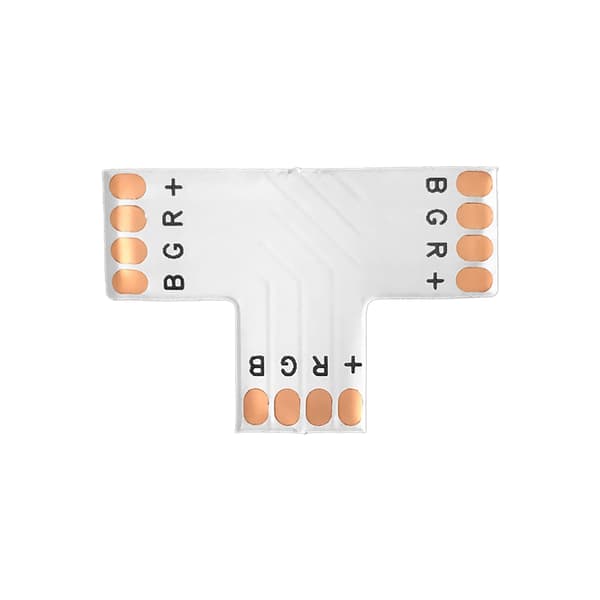10 mm RGB LED-stik, T-stykke