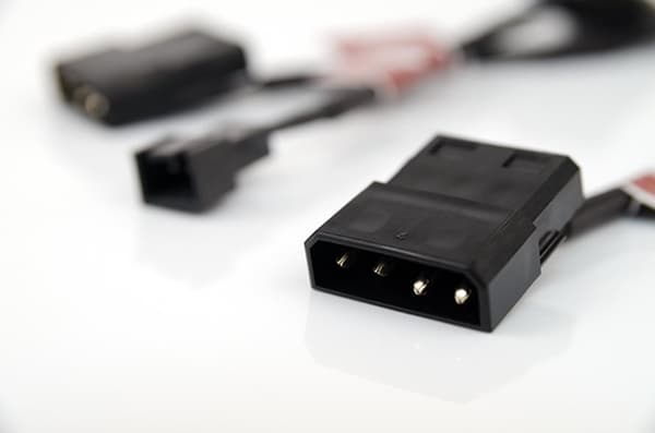 Noctua Molex - 3-pin, 0.12m, Sort (NA-SAC1)