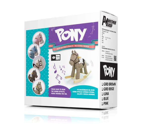 Pony Brunos Gyngende Con