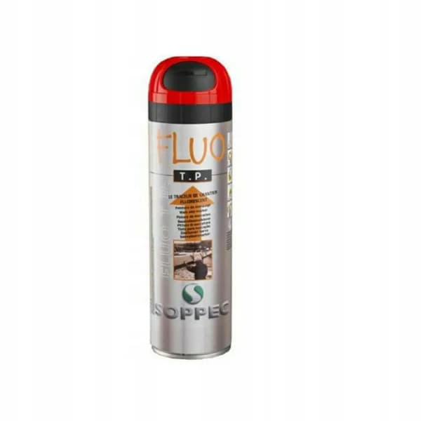 MERKINTÄMAALI FLUO TP PUNAINEN 500ML SOPPEC