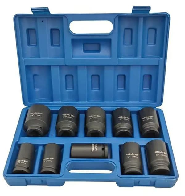 ADLER KRAFTHYLSSATS 3/4\" 10 delar