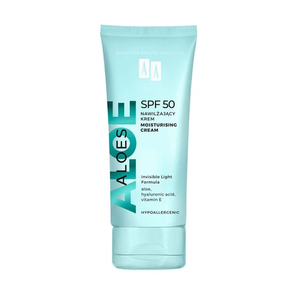 AA_aloe återfuktande ansiktskräm SPF50 40ml