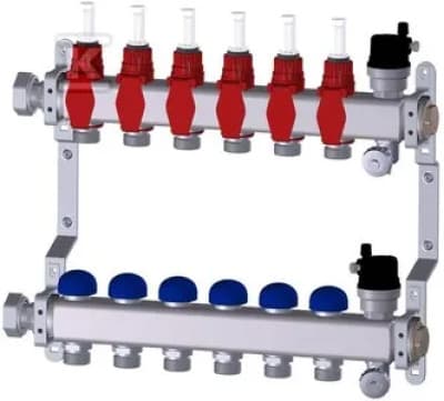 ROZ. PREMIUM LINE, 6 PETLI, MED ROTAMETER