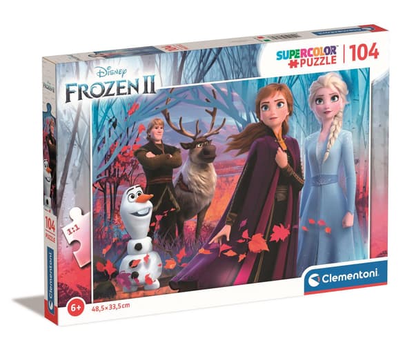 Clementoni Puslespil 104el Frost 2 27274