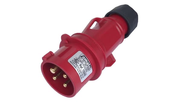 Bærbart stik 16A 4p IP44 400V/13300