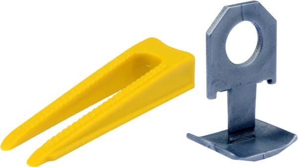 VOREL NIVELLERINGSSYSTEM PLYTEK KILER 100 stk. + CLIPS 300 stk. 04692