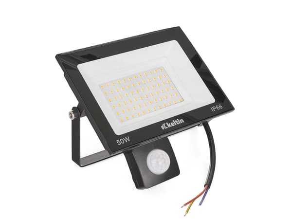 50W LED-strålkastare med rörelsesensor - Neutralvit 4500K (20)