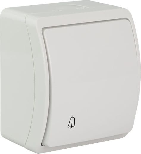 Elektro-Plast Koala Knappklocka n/t IP44 vit VW 155-01 (61.341)