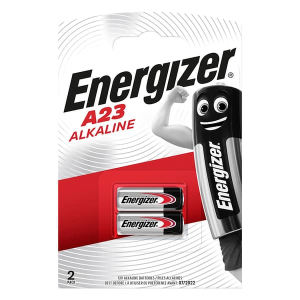 Energizer-paristo A23/E23A alkaliparisto 2 kpl Minimitilaus 10 kpl
