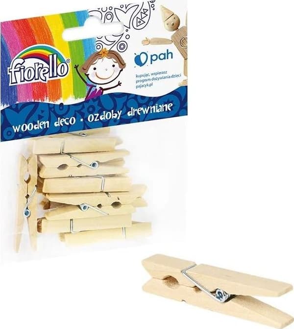 Trädekorationer Klämma Stor 12st FIORELLO