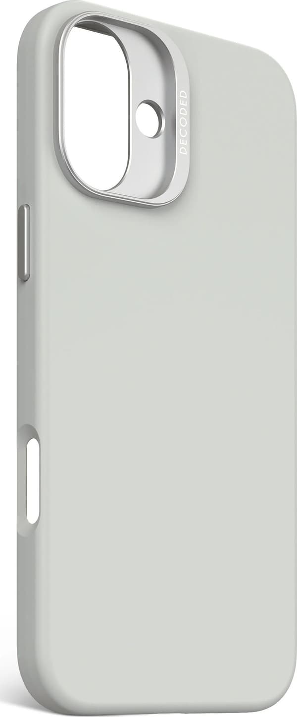 Decoded silikonikuori iPhone 16 Plus MagSafe harmaa