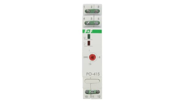 F&F Timer sändare med fördröjning 16A 230V - PO-415