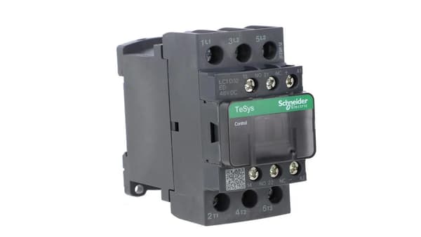 TeSys Deca Power Contactor 32A 3P 48V DC 1Z 1R LC1D32ED