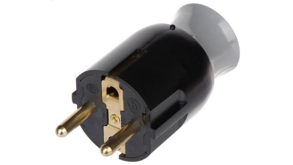 Legrand Bærbar drejestikprop 2P+J 16A sort - 50173