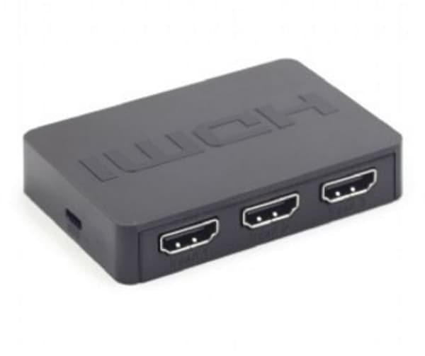 HDMI-switch GEMBIRD DSW-HDMI-34 4K Ultra HD Sort