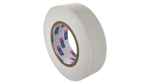 PVC isoleringstejp 19mm/20m vit F61921