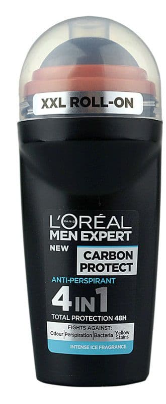 L'Oreal Paris Men Expert Roll-on Deodorant Carbon Protect 4in1 50ml