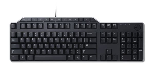 DELL KB522 tastatur USB QWERTZ Tysk Sort