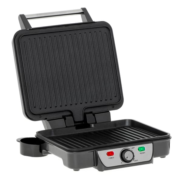 Mesko Grilli MS 3050 Kosketusgrilli, 1800 W, Musta/Ruostumaton teräs