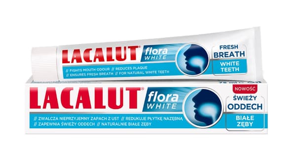 LACALUT Flora White Tandpasta 75 ml