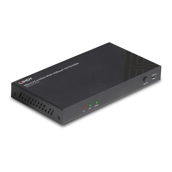 LINDY - video/ääni/infrapuna/sarjaetälaajennin - HDMI, HDBaseT