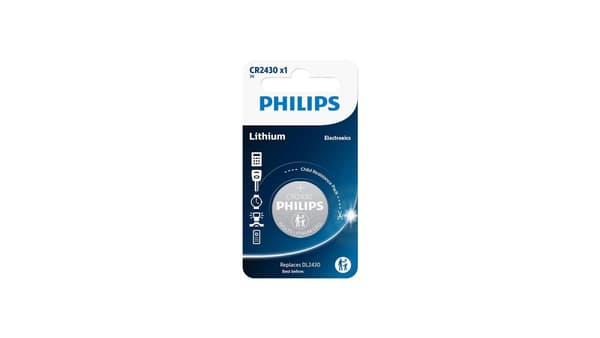2430-nappiparisto 3V Philips DL CR2430