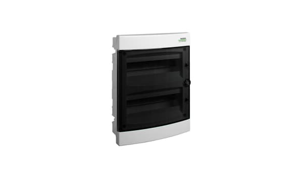 PNF 24T kapsling IP40 u/ö 2x12 mod transparent dörr Ställverk 101514