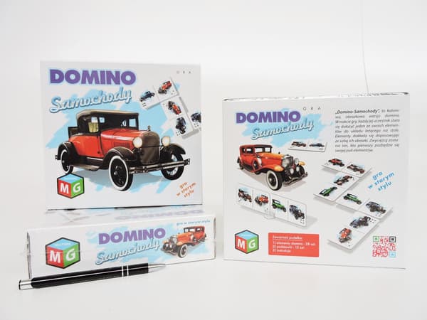 Dominos bilar i gammal stil