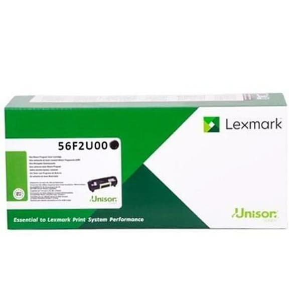 Toner Lexmark 56F2U00 Svart