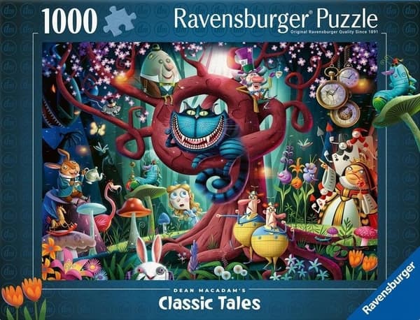 Puslespil 1000 Alice i Eventyrland