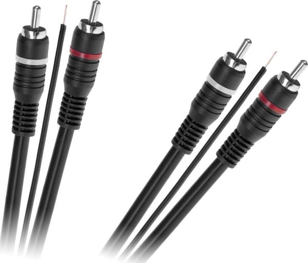 Kaapeli 2 x RCA - 2 x RCA ohjauksella