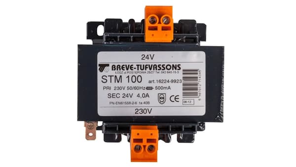 1-fas transformator STM 100VA 230/24V 16224-9923