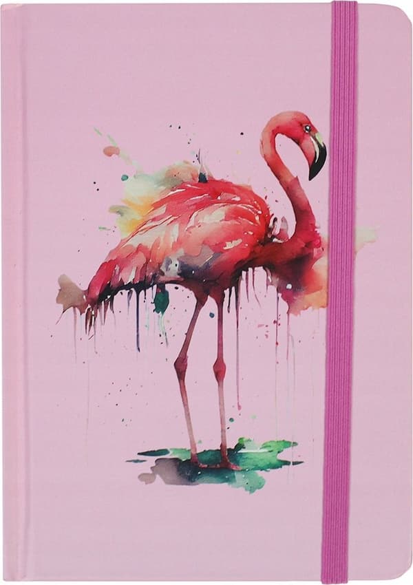 Kladde med elastik 120K flap
