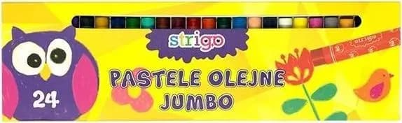 Oliepasteller 24 farver STRIGO