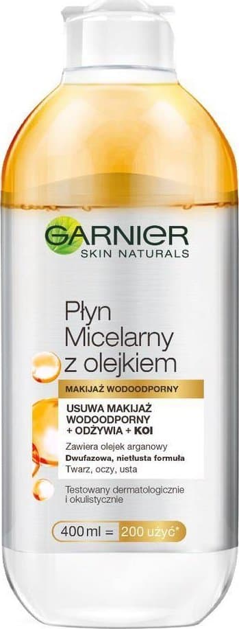 Garnier Essentials Micellärvätska med arganolja tvåfas 400ml