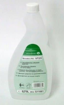 Diversey Diversey Divodes FG VT29 - Bruksfärdig desinfektionsberedning - 750 ml