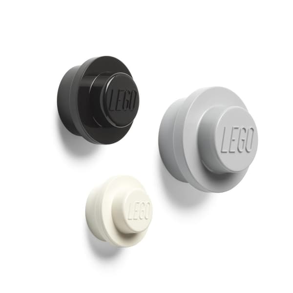 LEGO Vægbeslag 40161733 (Hvid, Sort, Grå)
