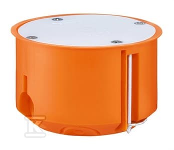 Simet Regips P80F 80mm dosa med orange täcklock (33244008)