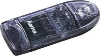 Hama USB3.0 -kortinlukija SD/microSD, antrasiitti
