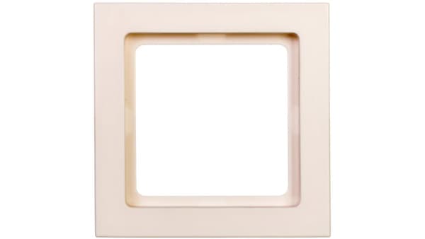 Berker Enkelram Q.3 horisontell/vertikal vit sammet (10116099)