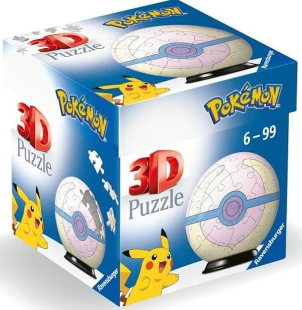3D Pusselboll Pokémon Heilball