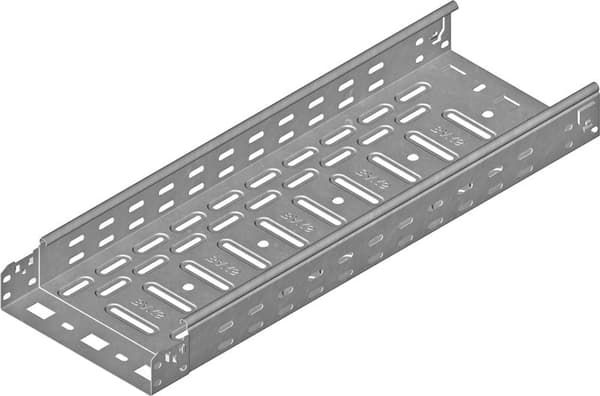 Perforerad kabelstege 150x60mm 0,7mm KFL150H60/3 161423 /3m/